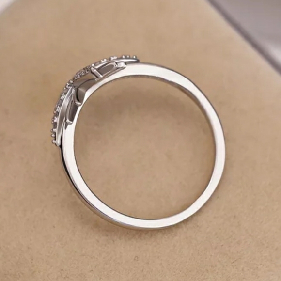 New Silver North Star Ring - Picture 3 of 6